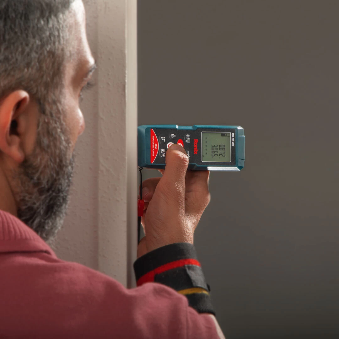 متر لیزری ۵۰ متری رونیکس مدل 9150T